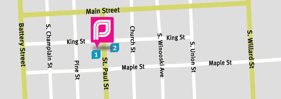 Parking Locations Map
